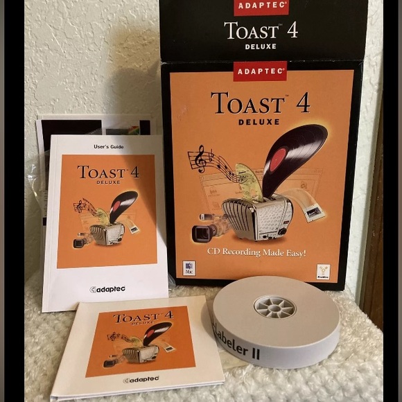 Adaptec Toast 4 Deluxe Software for Mac Big Box CD Recording - Picture 10 of 13